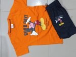 Baby Boys & Kids T-shirt Set with  3quater Pant - Image 2